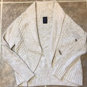 Oatmeal cardigan sweater